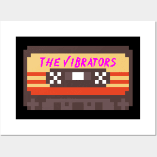 The Vibrators 8bit Cassette Tape Posters and Art